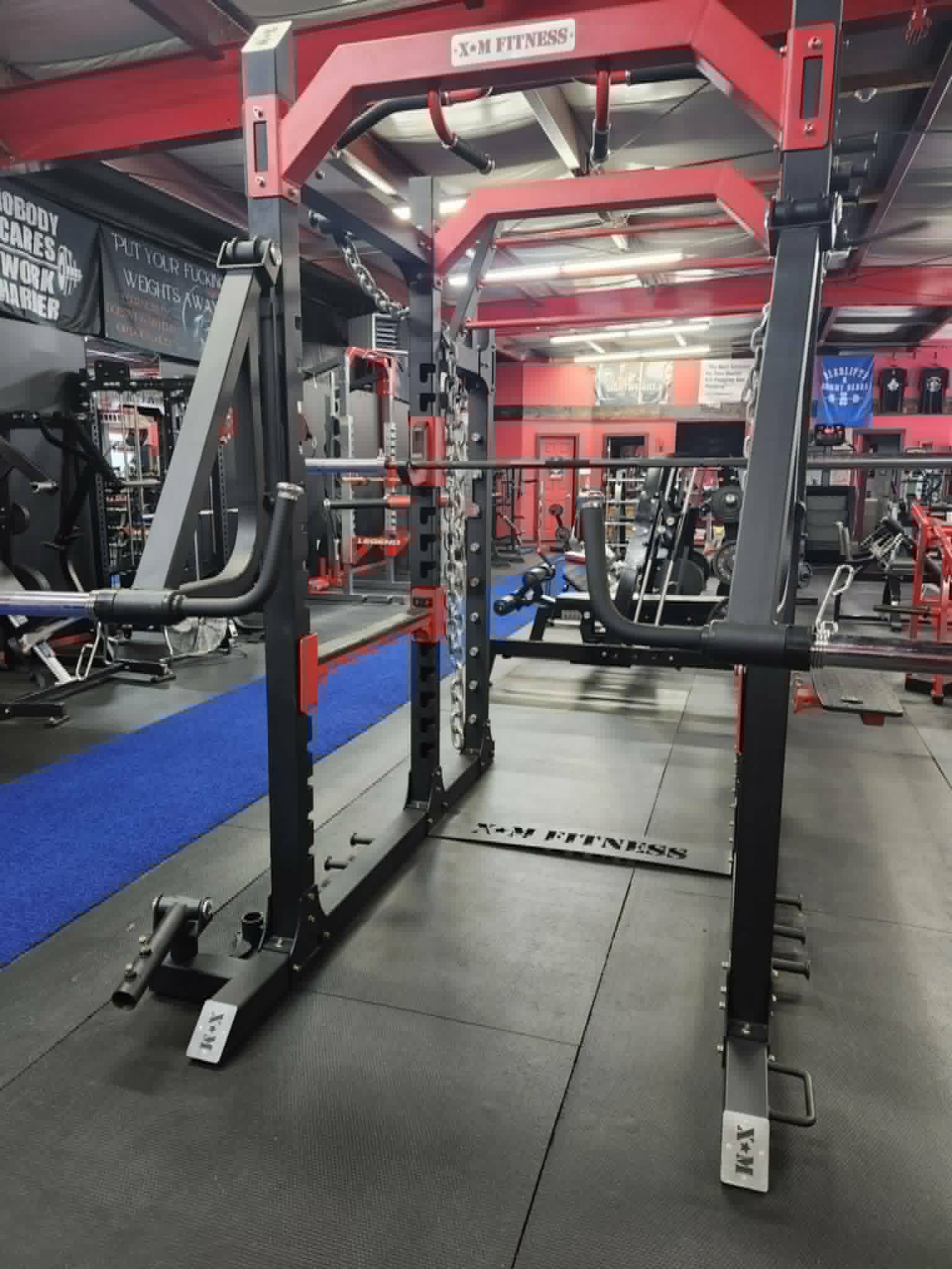 XM Fitness Monster Power Rack with Heavy Lifting Chains